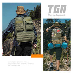 Lifetime Warranty Tactical Backpack Men Camping Trekking Fishing Bag Waterproof Rucksacks Travel Hunting Backpack Outdoor Bags