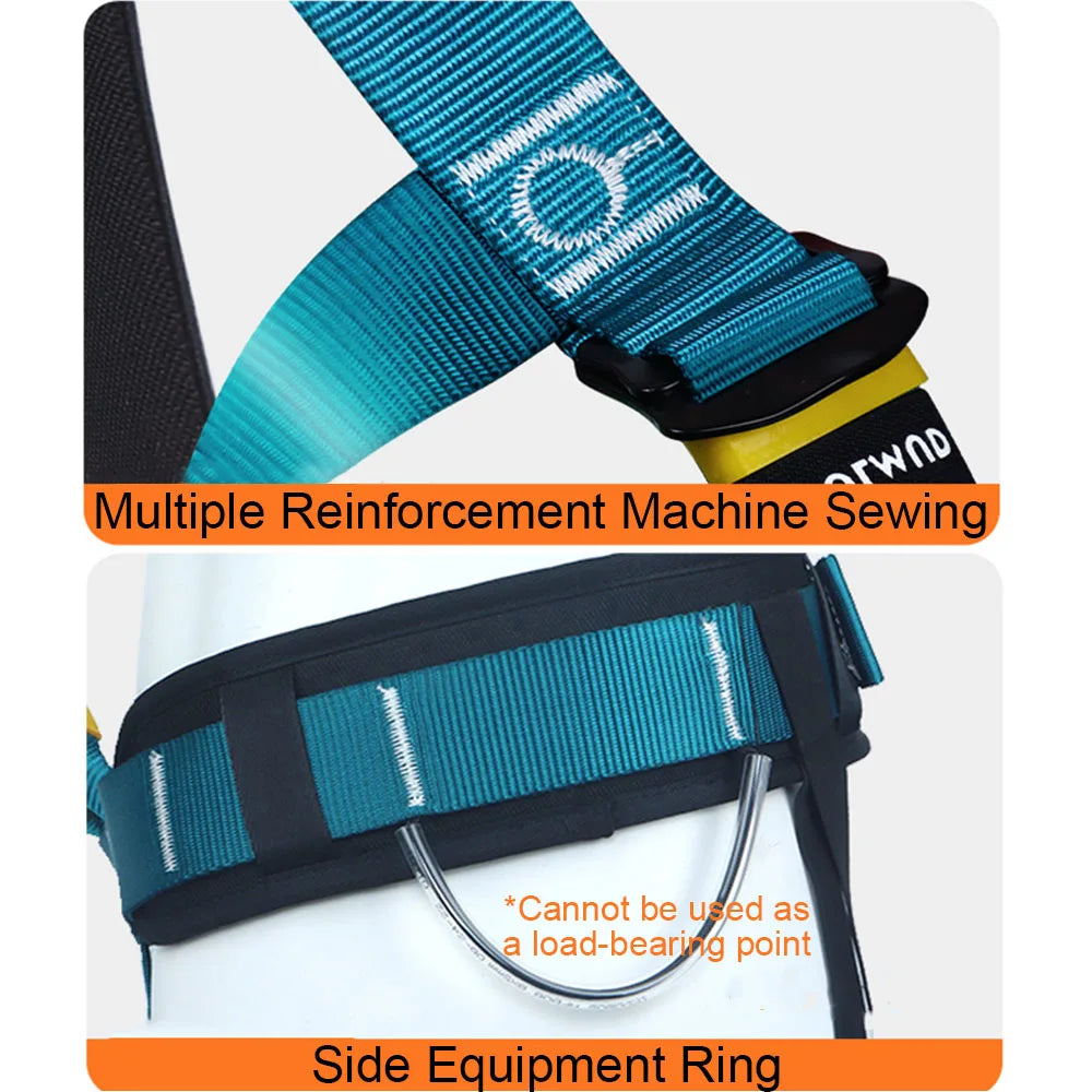 Half Body High-altitude Work Safety Harness Outdoor Climbing Rescue Safety Belt Electrician Construction Protective Equipment