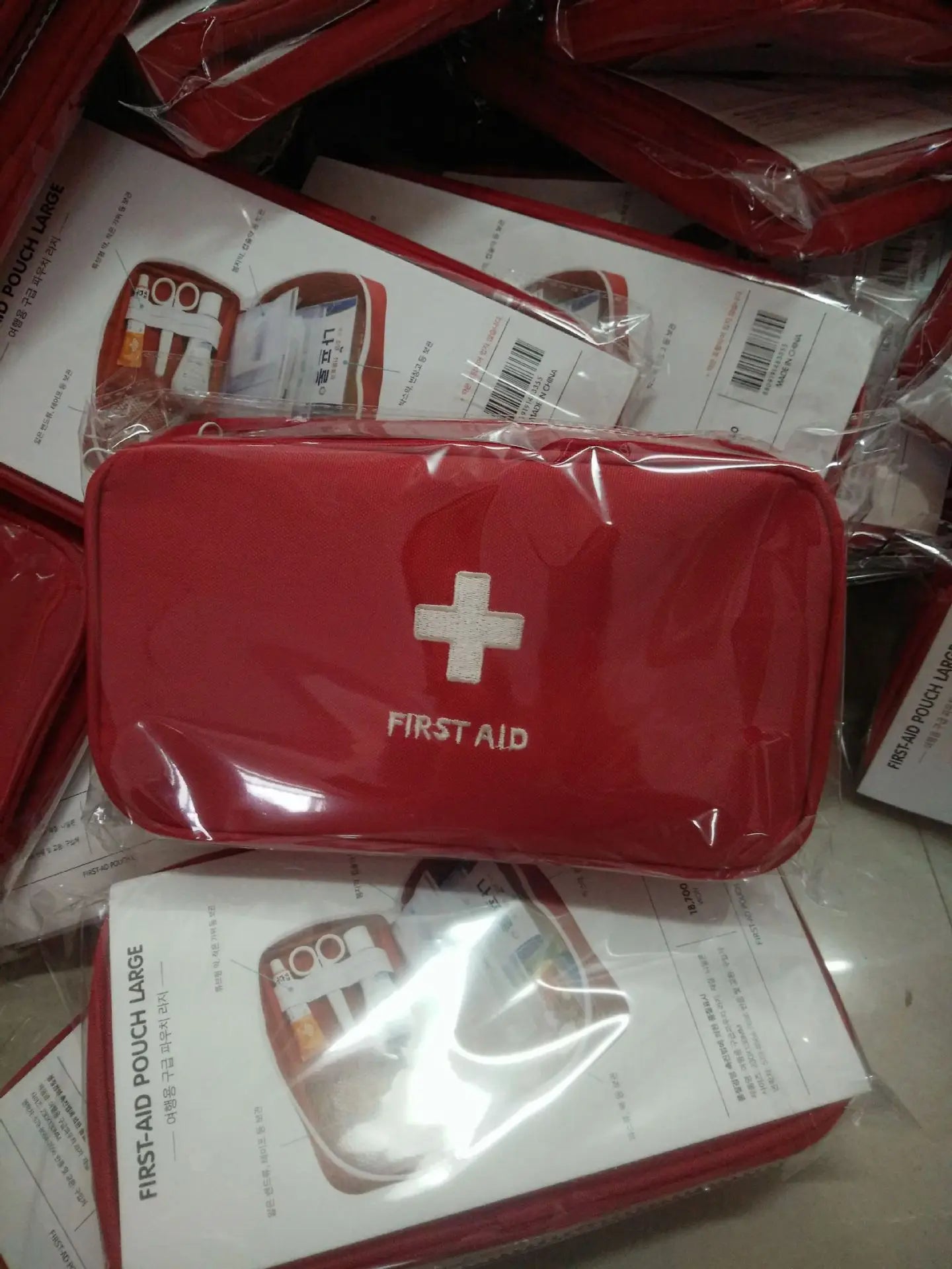 Empty Large First Aid Kits Portable Outdoor Survival Disaster Earthquake Emergency Bags Big Capacity Home/Car Medical Package