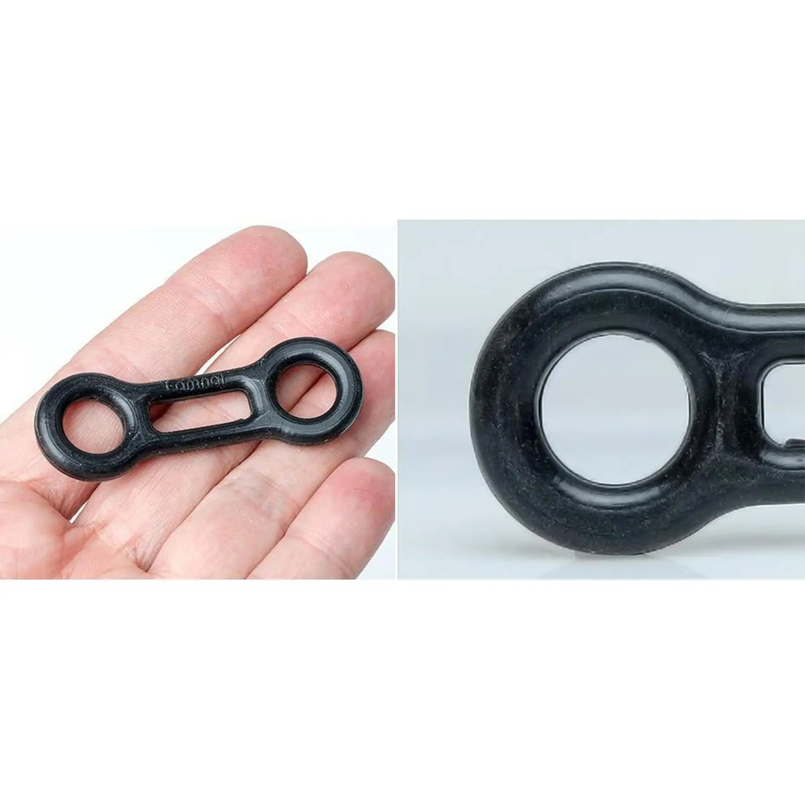 Plastic Carabiner Ropes Locking Tool Rigging Fixing Rock Climbing Rappel Abseil Gear, for Climbers, Cavers and Sport Rappelers