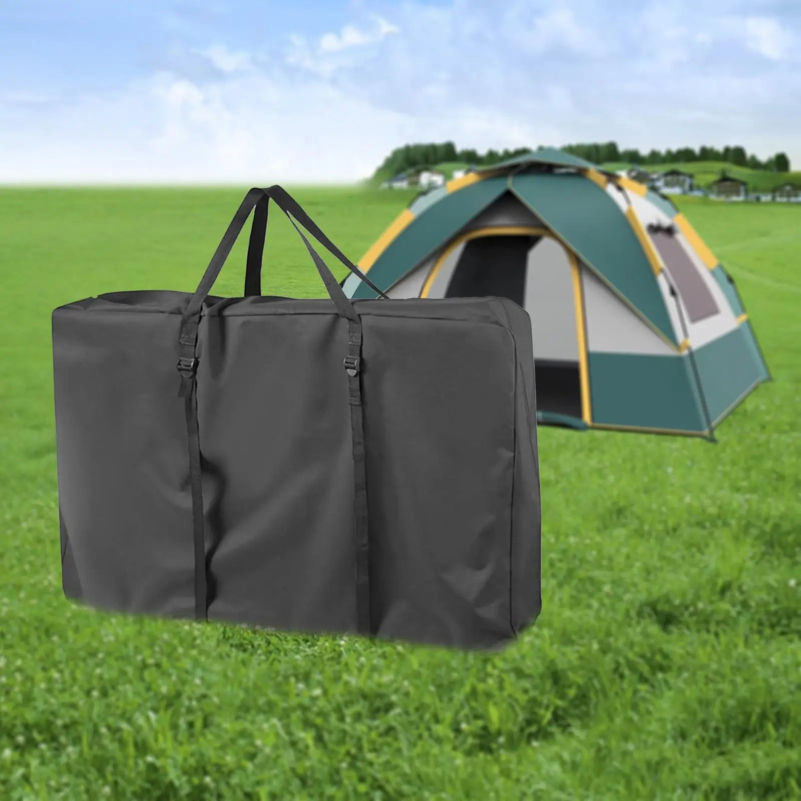 Foldable Wheelchair Storage Bag Wheelchair Dustproof Water Sun Protection Cover Outdoor Folding Table And Chair Storage Bag