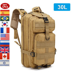 Oulylan 30L/50L 9000D Nylon Waterproof Backpack Military Rucksacks Tactical Sports Camping Hiking Trekking Fishing Hunting Bag