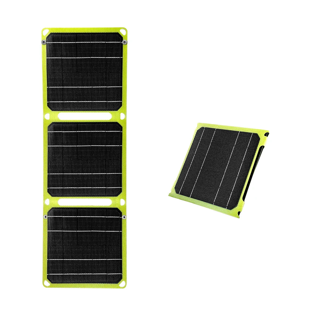 JMUYTOP Outdoor powerful Portable Solar Panel 5v 40W 12V 50W phone charger PD 20w QC 3.0 For USB A C Power bank power station