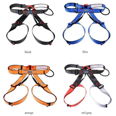 Climbing Harness, Rock Climbing Harness Protect Waist Safety Harness, Half Body Harness for Mountaineering Fire Rescuing