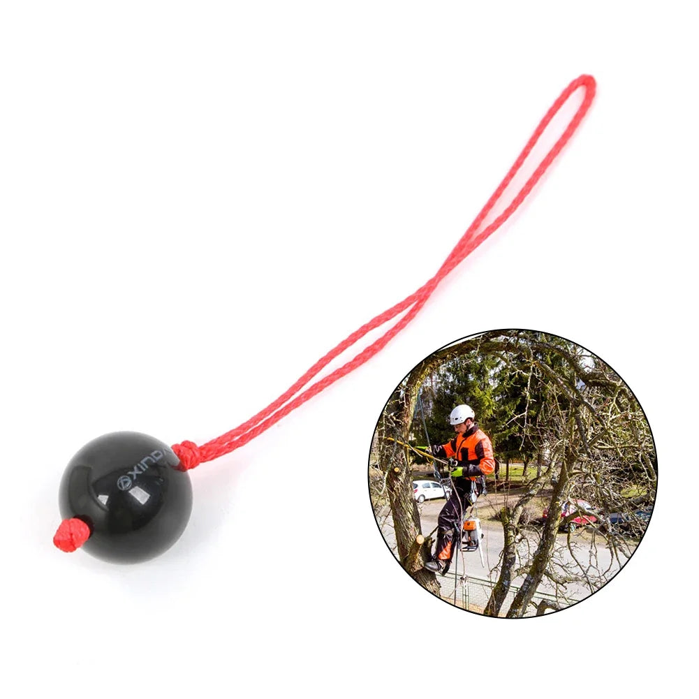 Durable Arborist Retriever Ball With Rope Guide And Friction Saver Tool Perfect For Safe And Efficient Tree Climbing