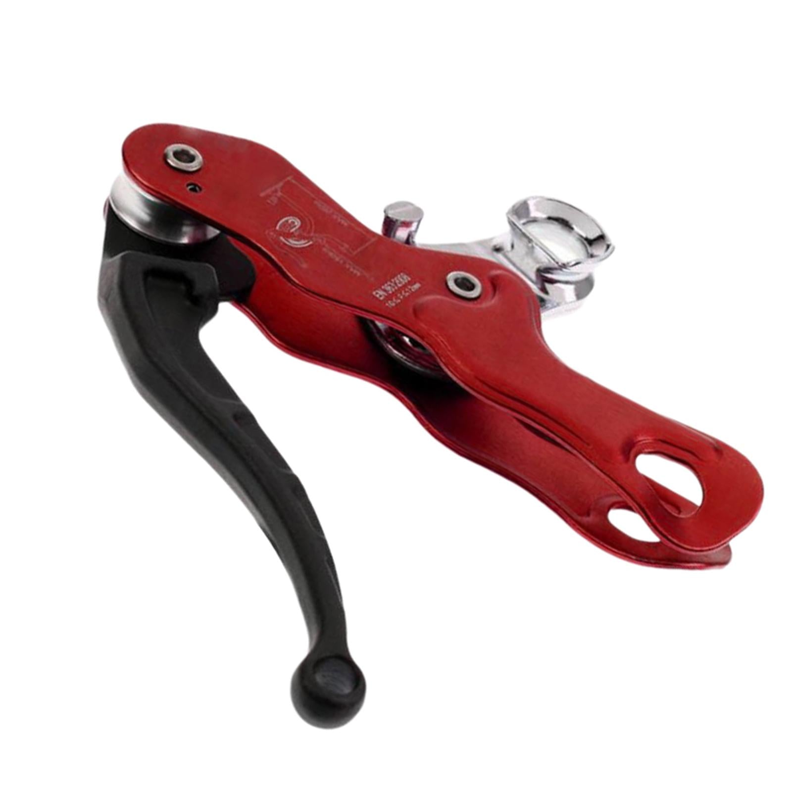 Professional Self-braking Descender Belay Device For Rock Climbing Tree Rigging Gear-12mm Single Rope