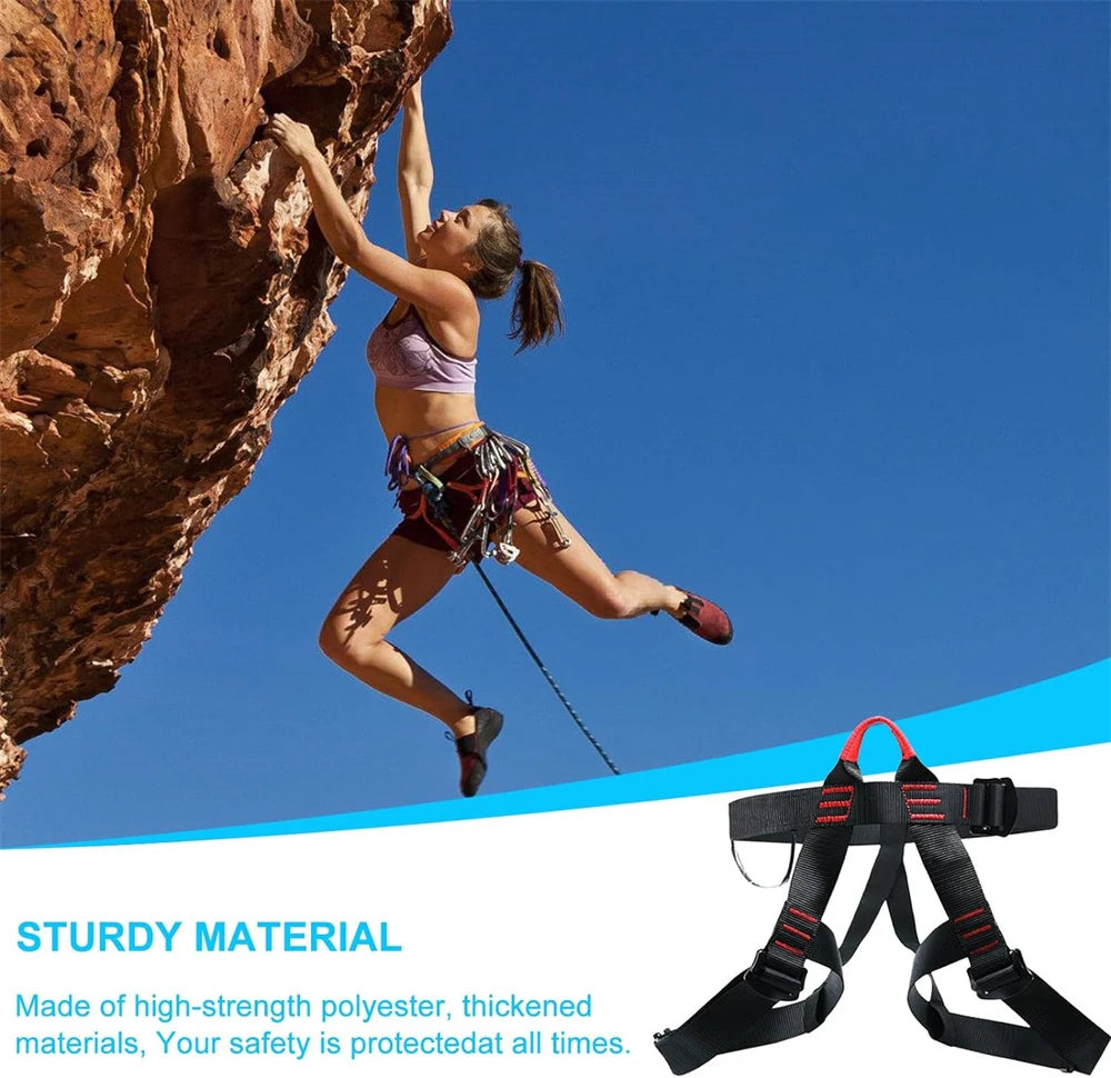 1PC Climbing Harness Half Body Multi-Purpose Climbing Belt - Climbing Harness - Harness Climbing Belt Waist Hip Protection