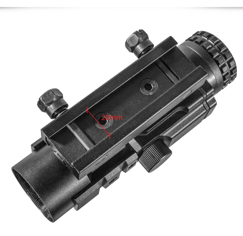 Diana 3X32 Red Dot Green Light Hunting Rifle Collimator Sight Tactical Optical Rifle Scope Spotting Scope for 20mm Rifle Hunting