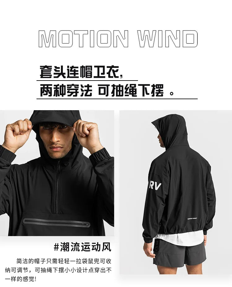 Men's Windbreaker Waterproof Running Jacket Soft Shell Hunting Clothing Hiking Coats Windproof Outdoor Softshell Fitness Jackets