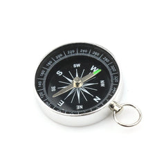 Portable Compass Aluminum Alloy Keychain Camping Trekking Hunting Hiking Survival Compass Navigation For Outdoor Activities