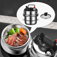 1.2L 1.6L Outdoor Portable Micro Pressure Cooker Kitchen Mini Cookware Cooking Pot for Family Household Small Pressure Cooker