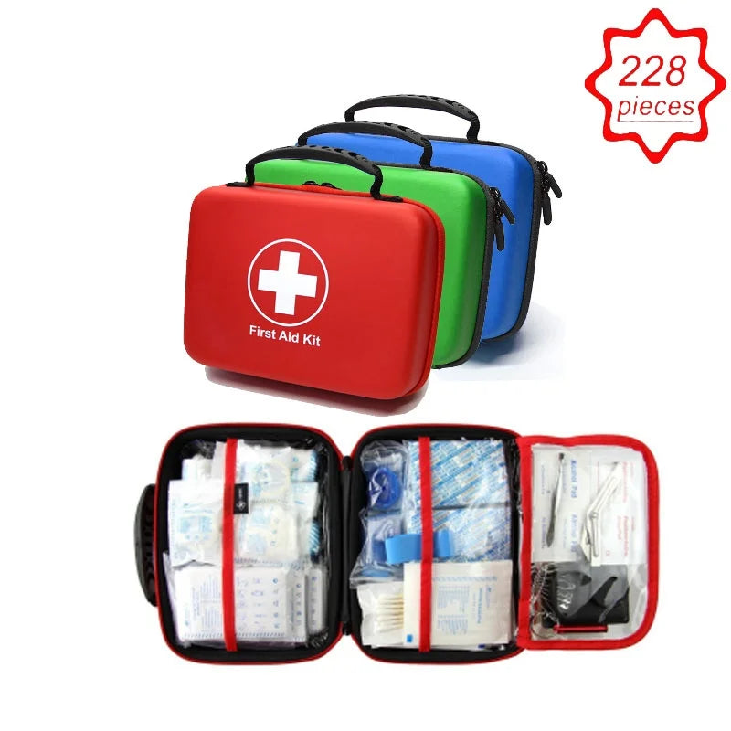 First Aid Kit, Multi-purpose Emergency Medical Portable Medical Bag, Outdoor Multi-functional First Aid Bag Home Emergency Bag