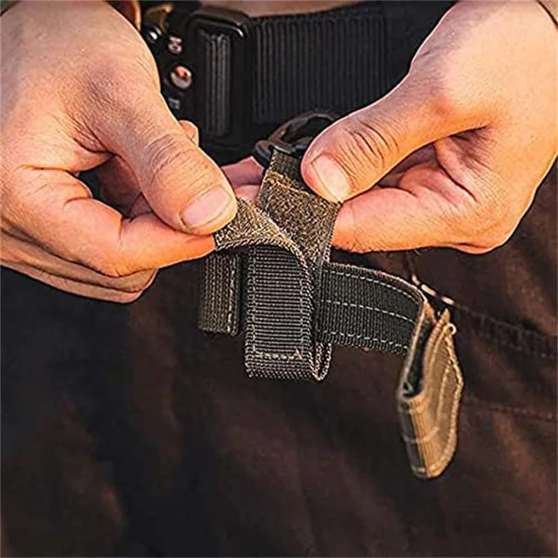 1PC Molle Glove Holder Outdoor Gear Clip Rope Organizer Keychain Utility Hook for Camping Climbing Buckle Hunting Belt Keeper