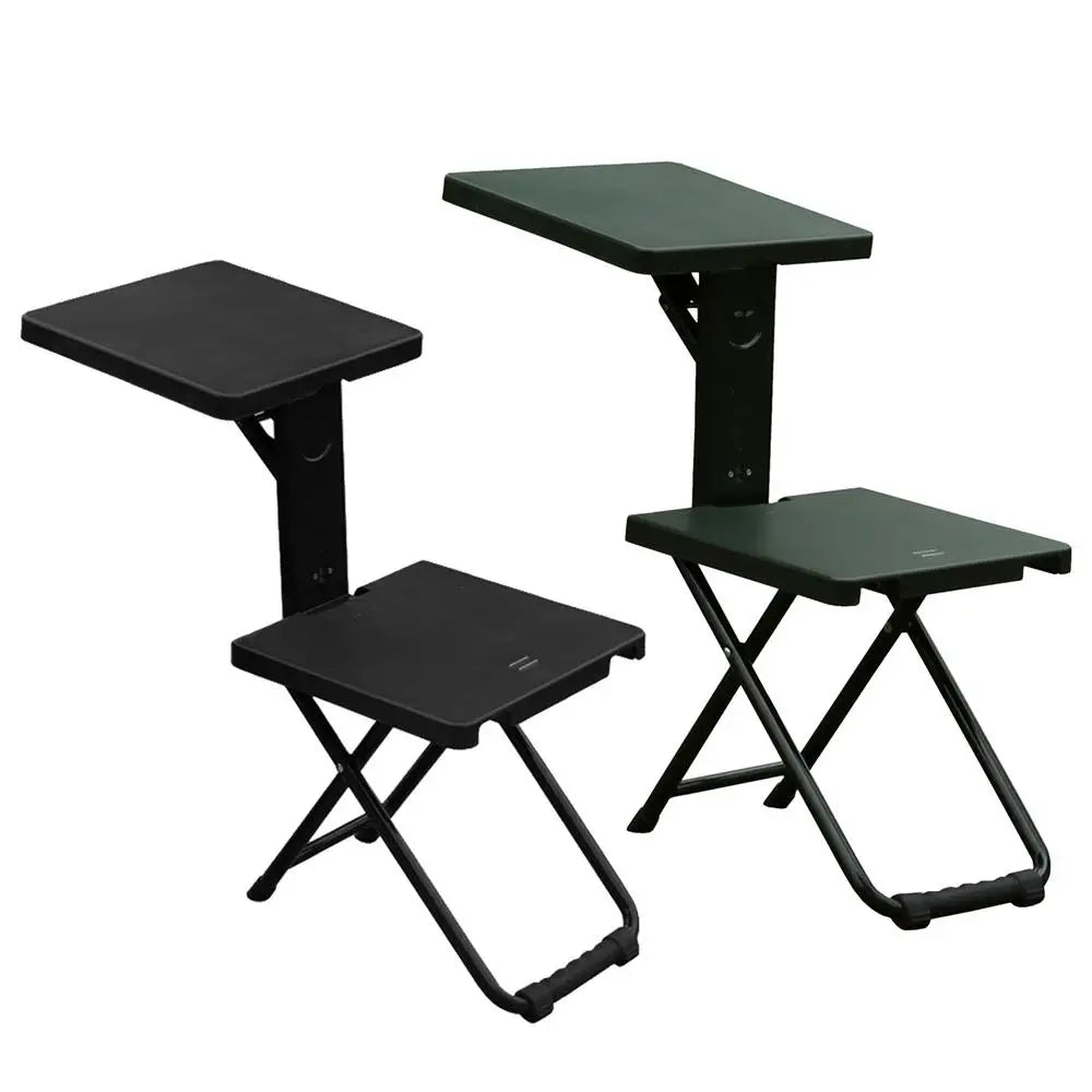 camping Folding chair with writing table Portable Small stool outdoor Collapsible Seat Low Relax Chair Beach camping accessories