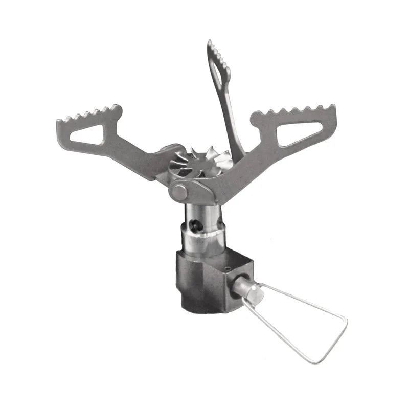 Titanium BRS-3000T Mini Camping Gas Burners 25g One-Piece Pocket Stove Outdooor Hiking Folding Cooking Furnace Portable ﻿