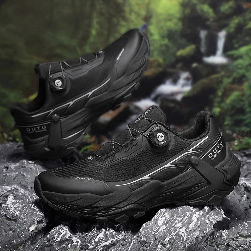 New Hiking Shoes for Men Mountain Mens Sneakers Waterproof Camping Trekking Boots Climbing Sport Anti slip Man Tactical Shoes