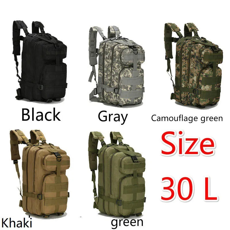 Hunting bag 50L 1000D nylon waterproof camping trip fishing hunting bag backpack outdoor military backpack tactical sports