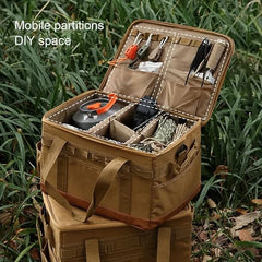 30L-45L Camping Bag Outdoor Camping Storage Picnic Sundry Bag Cookware Stove Utensils Tool Kit Storage Camping Storage Box