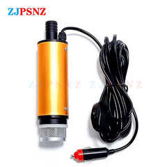 Transfer Pump 12V 24V Diesel Fuel Water Oil Car Camping Fishing Submersible Pump Car Pumping Diesel Oil Pump Cigarette Lighter