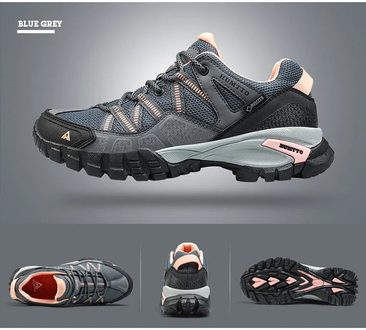 HUMTTO Breathable Hiking Men's Sports Shoes Luxury Designer Climbing Trekking Sneakers for Men Outdoor Work Man Boots 110609A