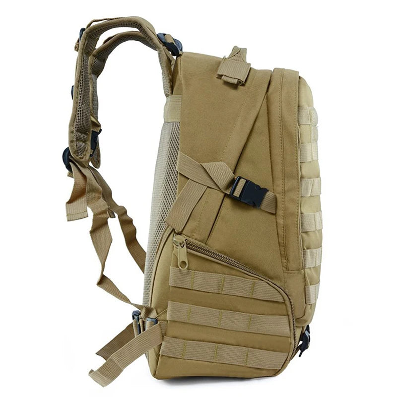 Military Tactical Backpack 900D Oxford Men's Outdoor Camping Mountaineering Water Release Sports Backpack Hunting Molle Bag