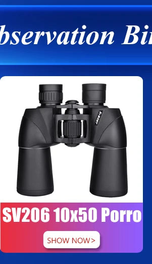 Svbony SV47 8x42/10x42 HD Binoculars Waterproof Spotting Scope for Adults, FMC Lens, Bak4 Prism for Hiking and Wildlife Observe