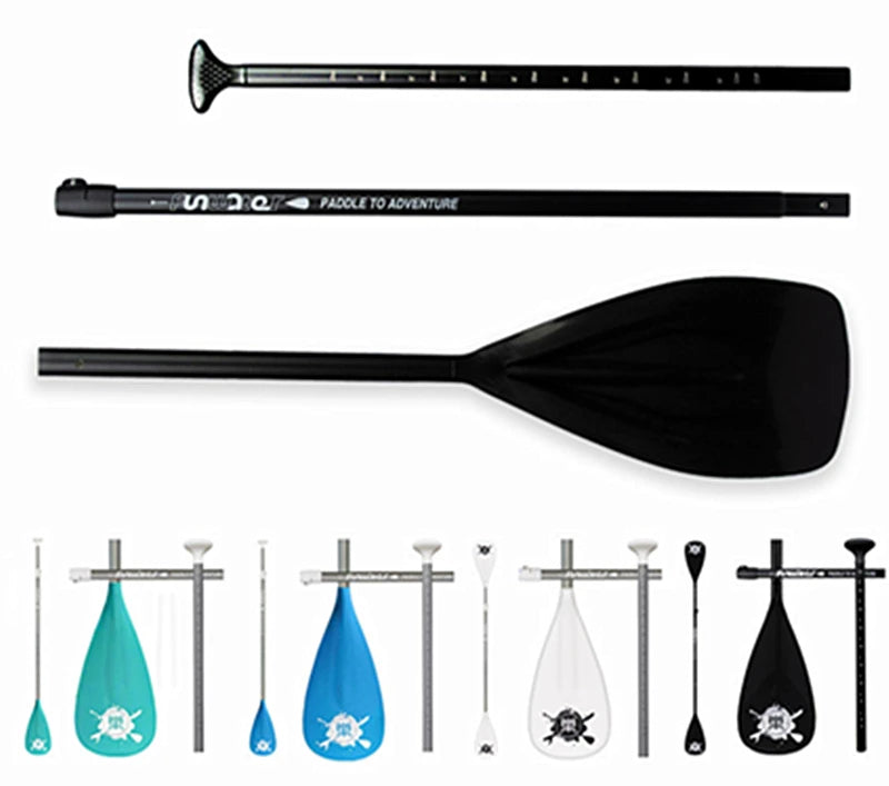 Free Shipping 210cm SUP surfboard paddle aluminum alloy double head slurry Retractable and removable slurry water sports