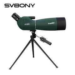 SVBONY SV28 Spotting Scopes with Tripod,25-75x70,Waterproof,Range Shooting Scope,Compact, for Target Shooting,Wildlife Viewing