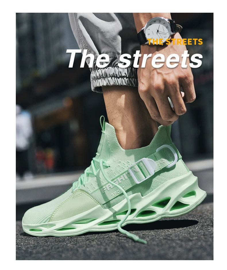 Men Casual Sneakers Summer 2023 Running Shoes Mesh Breathable Male Tenis Shoes Light Fashion Sport Shoes Men Hiking Shoes