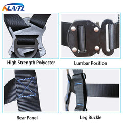 Aerial Work Safety Belt Construction Protection High-altitude Rock Climbing Outdoor Expand Training Full Body Harness Safe Rope