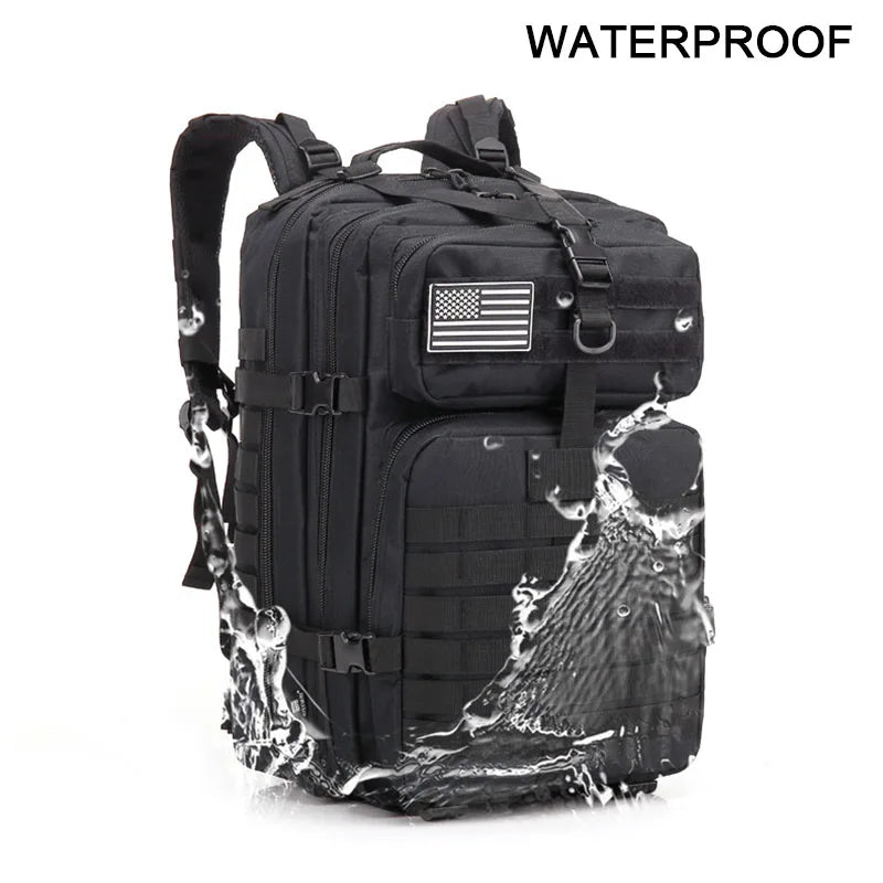 Oulylan 30L/50L 9000D Nylon Waterproof Backpack Military Rucksacks Tactical Sports Camping Hiking Trekking Fishing Hunting Bag