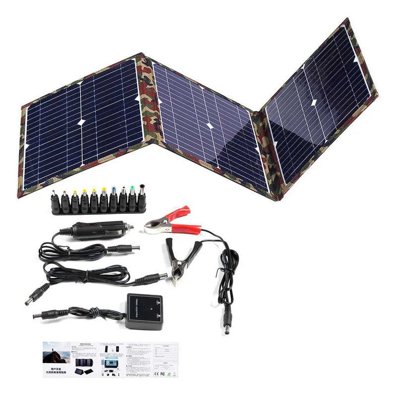 800W Solar Panel Kit Complete Camping Foldable Solar Power Station MPPT Portable Generator Charger 18V for Car Boat Caravan Camp