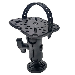 360 Degree Universal Kayak Fish Finder Plate Gps Electronic Fishfinder Rotating Ball Mount Plate