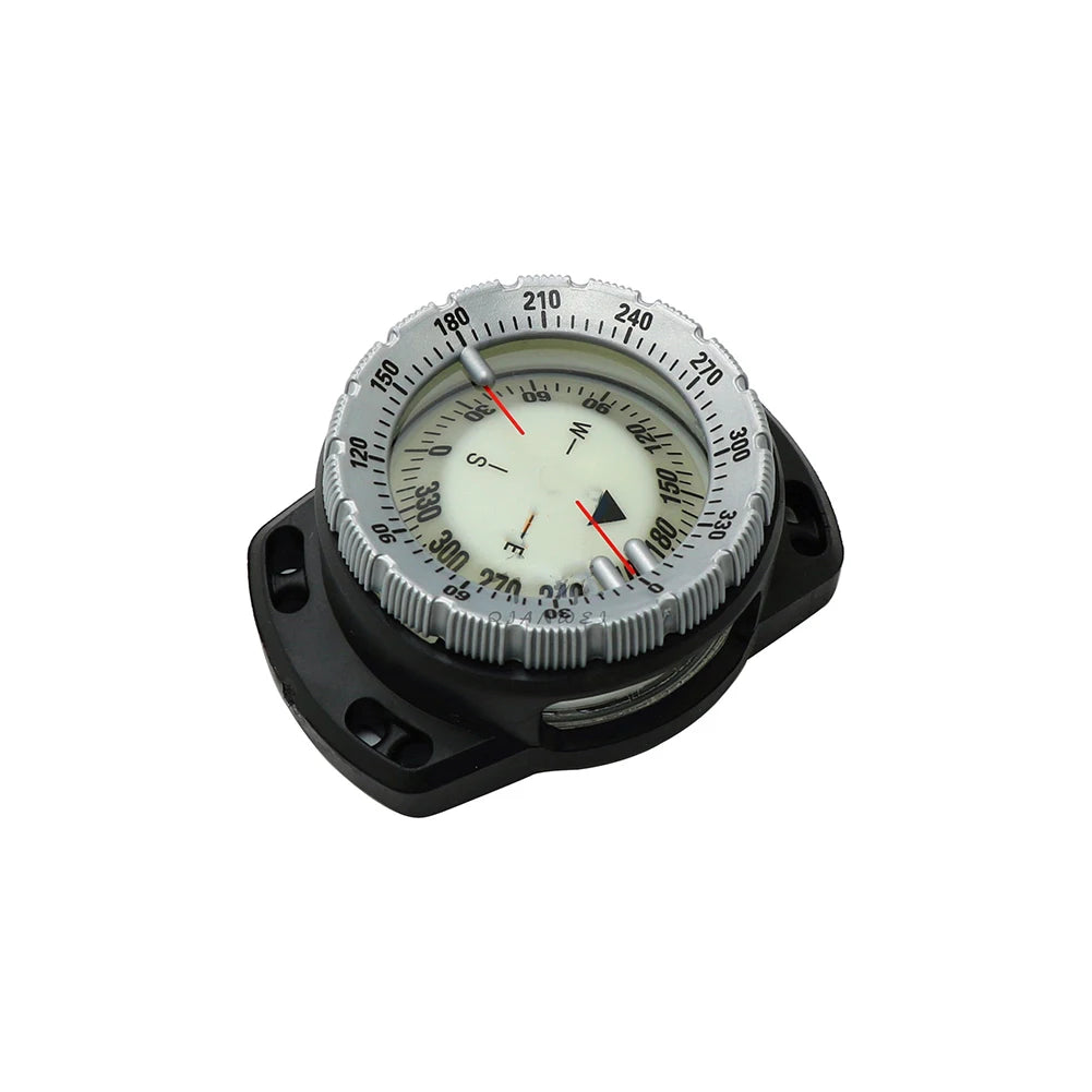 50m Portable Underwater Navigation Compass Waterproof Luminous Dial Wrist Strap Compass For Diving Camping