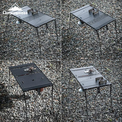 CAMPINGMOON CK-3650-T38 Bridge Table Picnic Combination Tactical IGT Table Camping Lightweight Portable Outdoor Folding Table