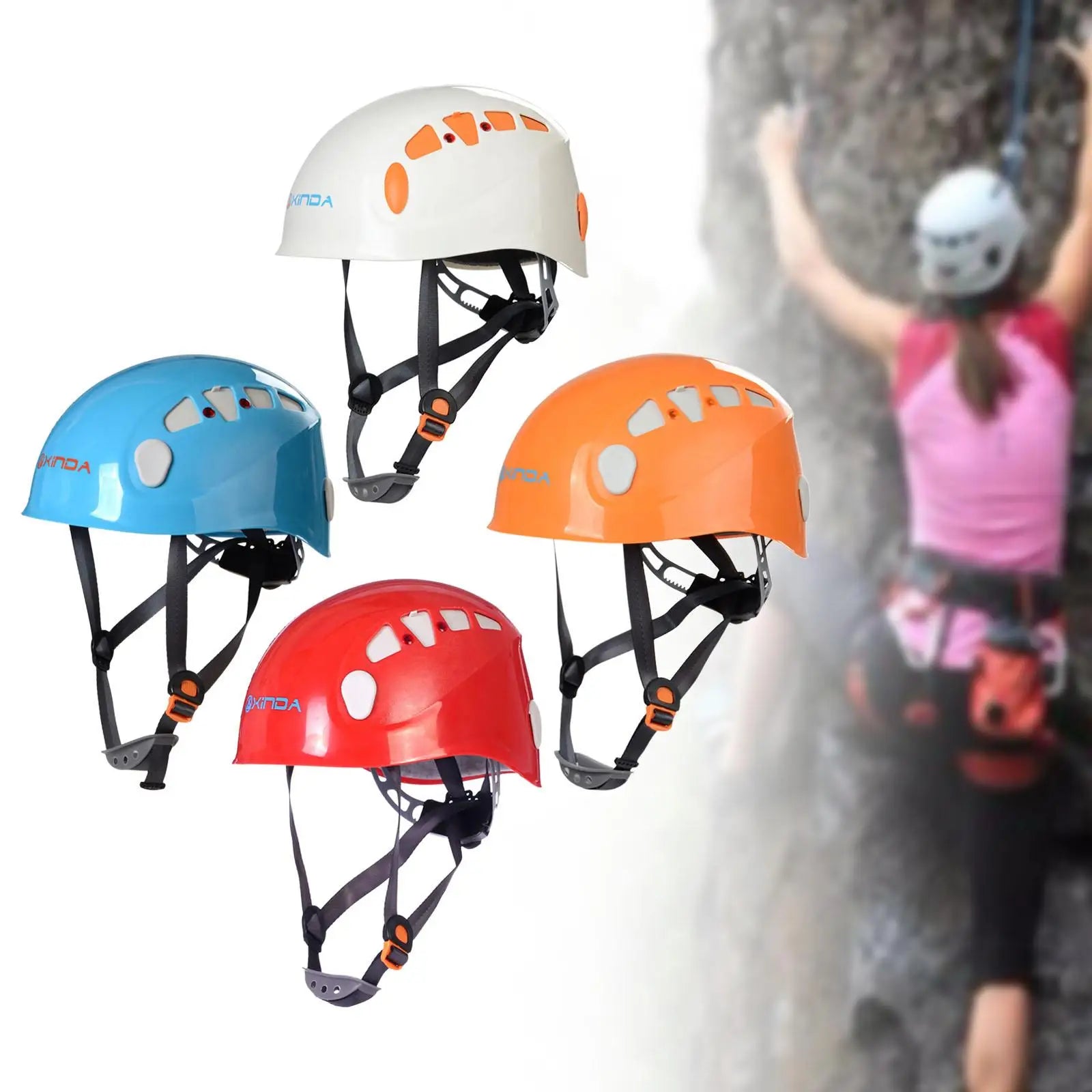 Rock Climbing Helmet Guard Hard Hat for Adults Mens Womens Mountaineering