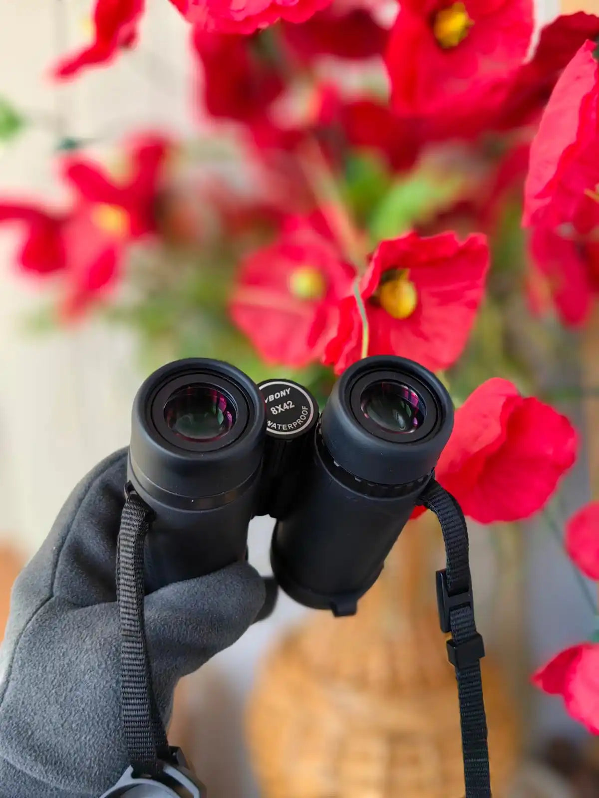 SVBONY SA205 8X42 ED Flat-field Binoculars,IP67 Waterproof BAK4,Bird Watching,Stargazing,Camping,Travel,Astronomy