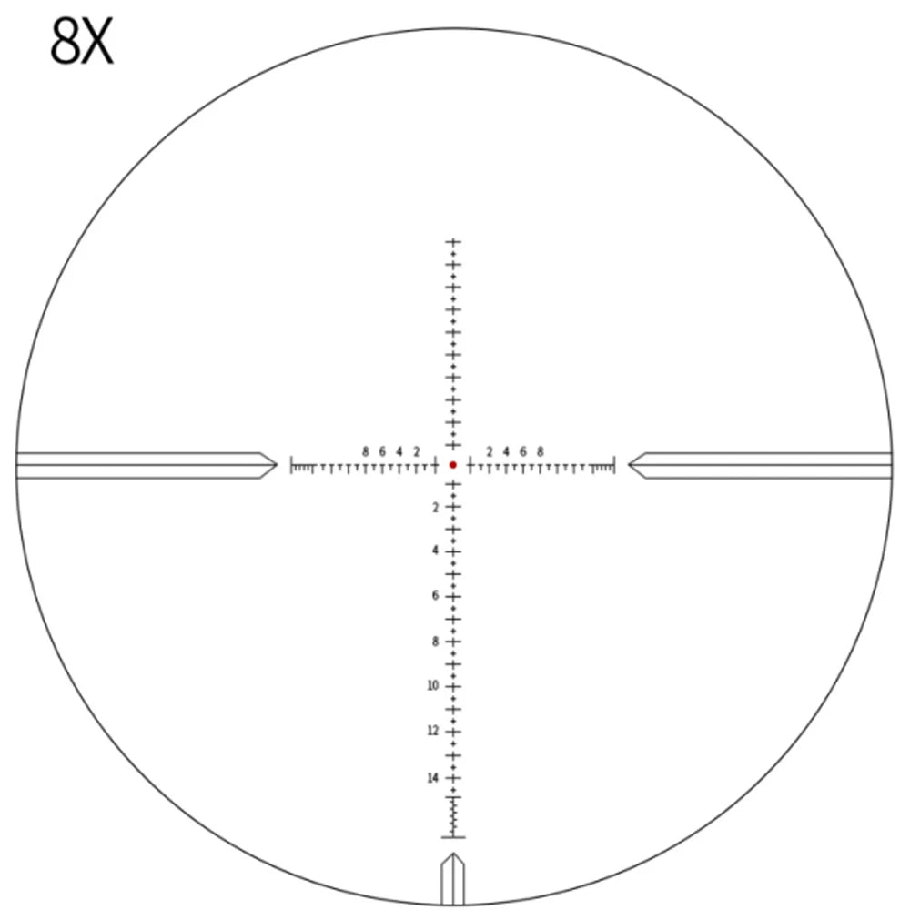 MARCH SK 3-15x44 FFP IR Tactical Caza Riflescope Spotting PCP Rifle Scope Hunting Illumination Airgun Airsoft Optical Sight