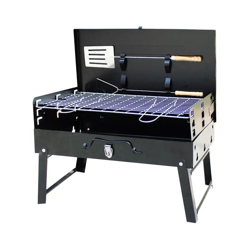 Folding Barbecue Grill Portable BBQ Grill Rack Camping Heating Stoves Charcoal Outdoor Camping Picnic Burner Firewood Stove