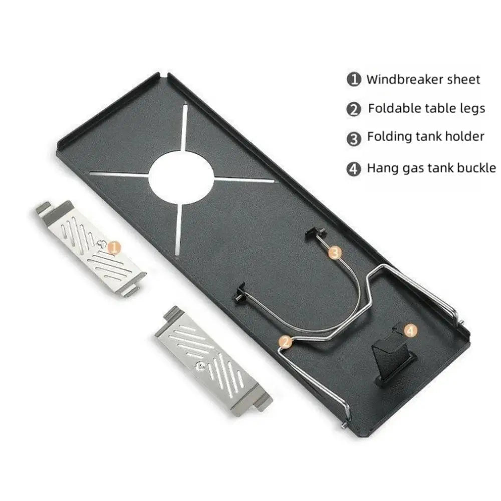 Camping IGTs Table Board Accessories Gas Stove Support Plate Table Gas Stove Canister Support Table Board Camping IGTs Accessory