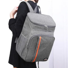 20L Outdoor Thermal Backpack Cooler Bags Insulated Lunch Bag Leakproof Camping Beer Drink Picnic Backpack Food Fresh Keeping Bag