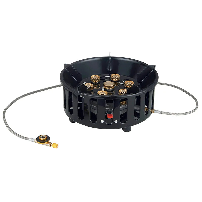 19800W Strong Fire Power Camping Stove Portable Tourist Gas Burner Windproof Outdoor Stoves Hiking Barbecue BBQ Cooking Cookware