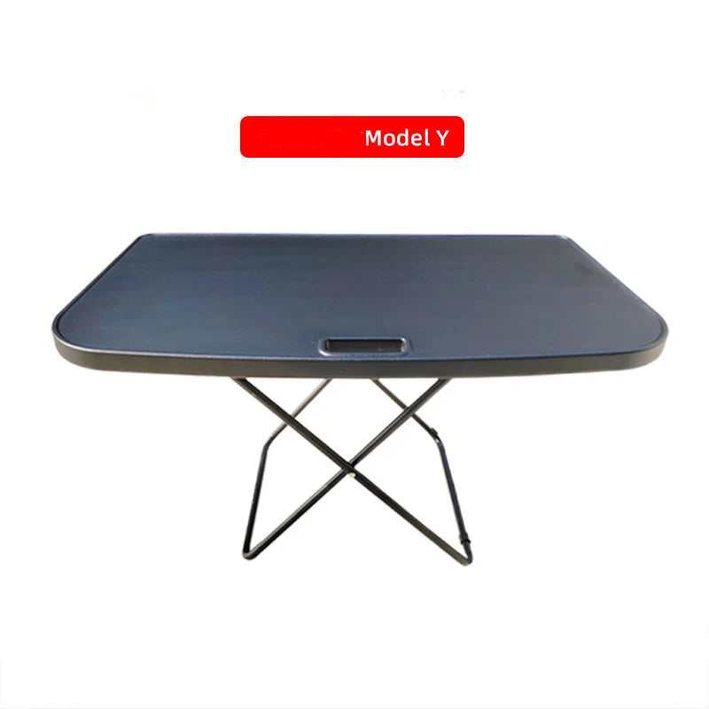 For Tesla Model Y Model 3 Travel Trunk Table Board Portable Folding Picnic Table Chairs Travel Trunk Specific Accessories