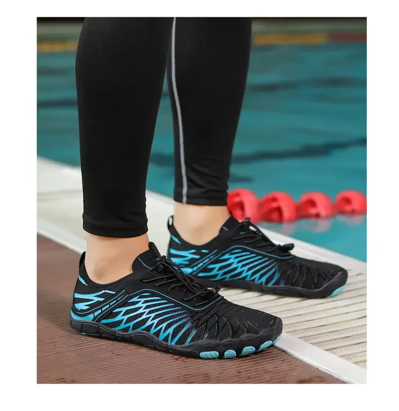 Swimming Water Shoes For Men Women Barefoot Beach Sandals Upstream Aqua Diving Shoes Fitness Yoga Surf Hiking Wading Sneakers