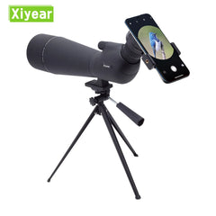 25-75x80 Telescope Spotting Scope Powerful Long Range With Phone Adapter Tripod FMC BAK4 Waterproof for Bird Watching Hunting