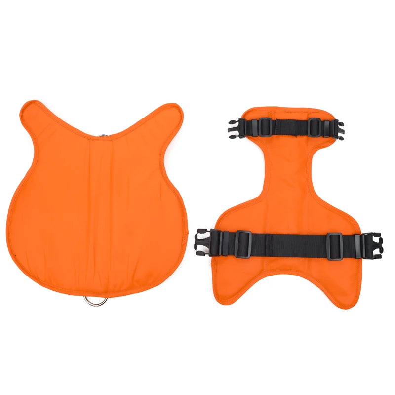 Dogs Life Jacket Ripstop Safety Dog Swimming Vest Superior Buoyancy Dogs Jacket With Rescue Handle Pet Dog Life-Saving Clothes