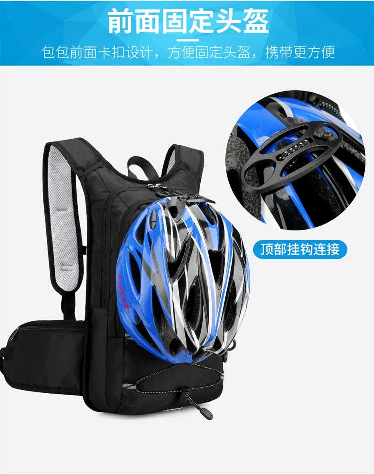 10L Ultralight Bicycle Riding Cycling Bag Helmet Hangable Travel Climbing Mountaineering Hydration Backpack Outdoor Trekking