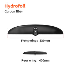 GY830 984 sq cm factory sells front wing 90cm carbon mast surf foil for beginners outdoor water sports kite surfing hydrofoil