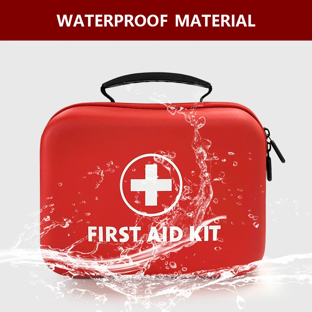 Waterproof Outdoor Travel Car First Aid Kit Home Small Medical Box Emergency Survival Kit Household Camping Empty First Aid Box