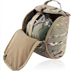 Multi-function First Aid Helmet Storage Bag Outdoor Tactical Large Recycle Pouch Mountaineering Tool Pouch Camouflage Waist Bag